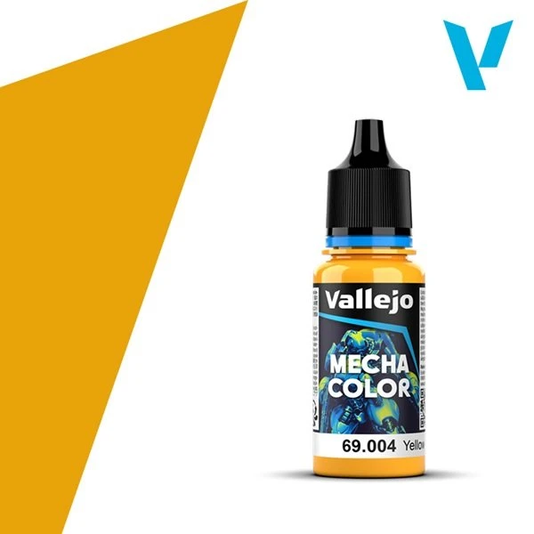 Vallejo Mecha Airbrush Color: Yellow - 18ml