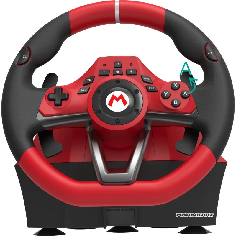 HORI Mario Kart Racing Wheel Pro Deluxe – Rat & Pedaler