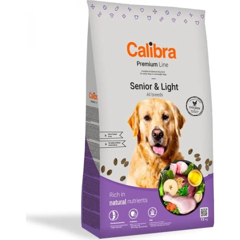 Calibra Premium Line Senior & Light Chicken - 12 kg