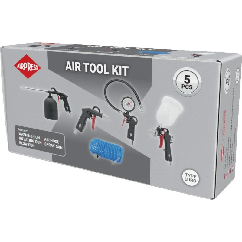 Airpress 45893 Kompressor Malingsæt - 5 Dele