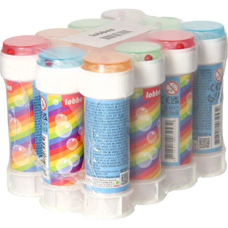 Lobbes Bubble blower - 12 stk. x 60ml