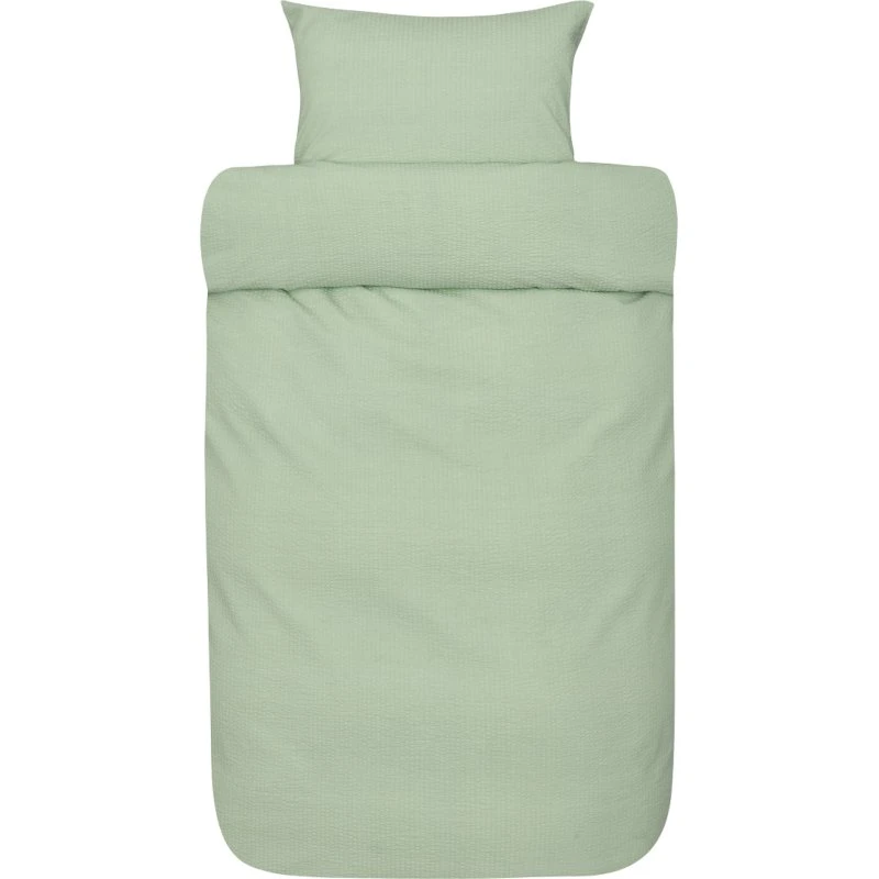 Høie Sol Sage Green sengetøj 200x220 cm – 100% bomuld