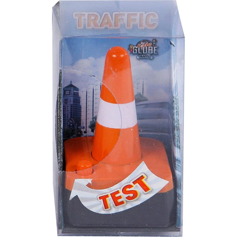 Kids Globe Traffic Series Vejkegle med Lys - 4cm