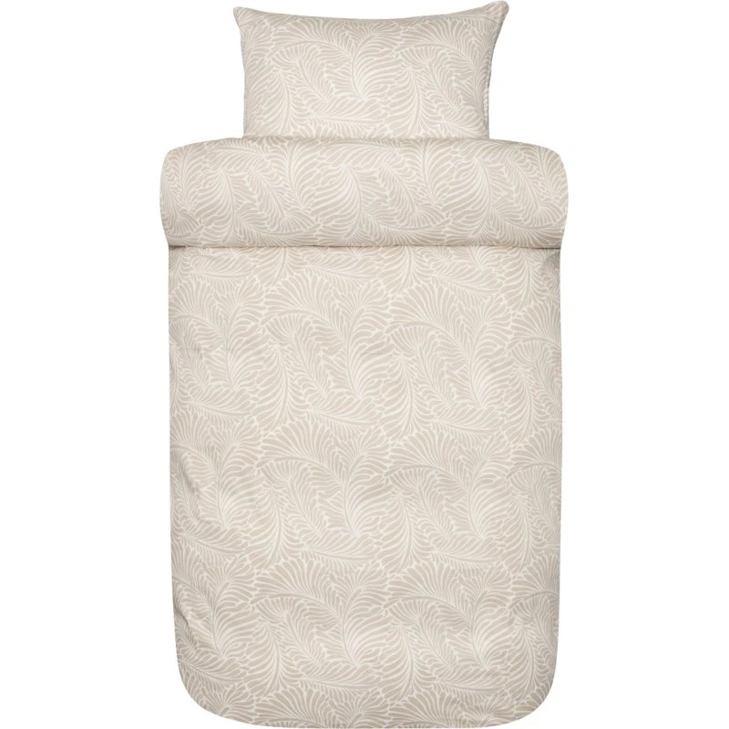 Høie Bella sengetøj 140x200 Beige – 100% bomuldssatin