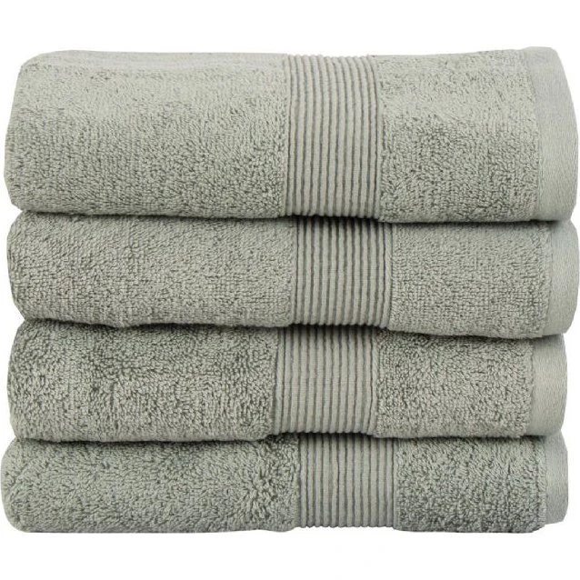 Premium By Borg økologisk håndklæde 50x100 cm - grøn