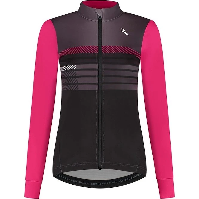 Rogelli Stryde vinterjakke pink/sort dame