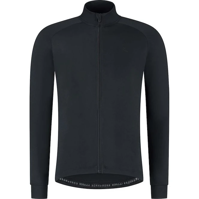 Rogelli Essential Light langærmet cykeltrøje - Sort
