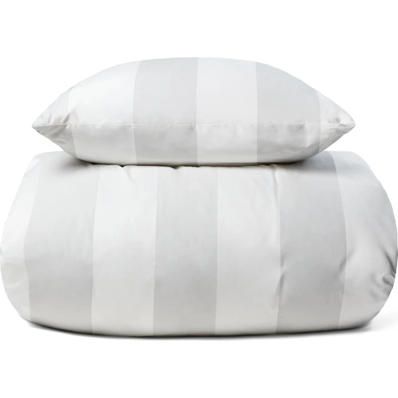 By Borg Luksus bomuldssatin sengesæt 200x220 – Hvid