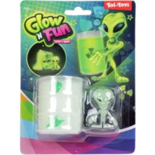 Toi-Toys Glow 'N Fun Selvlysende Slim med Alienfigur