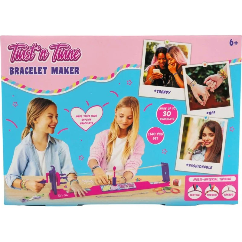 Canenco Twist N Twine Armbåndssæt med 140 dele