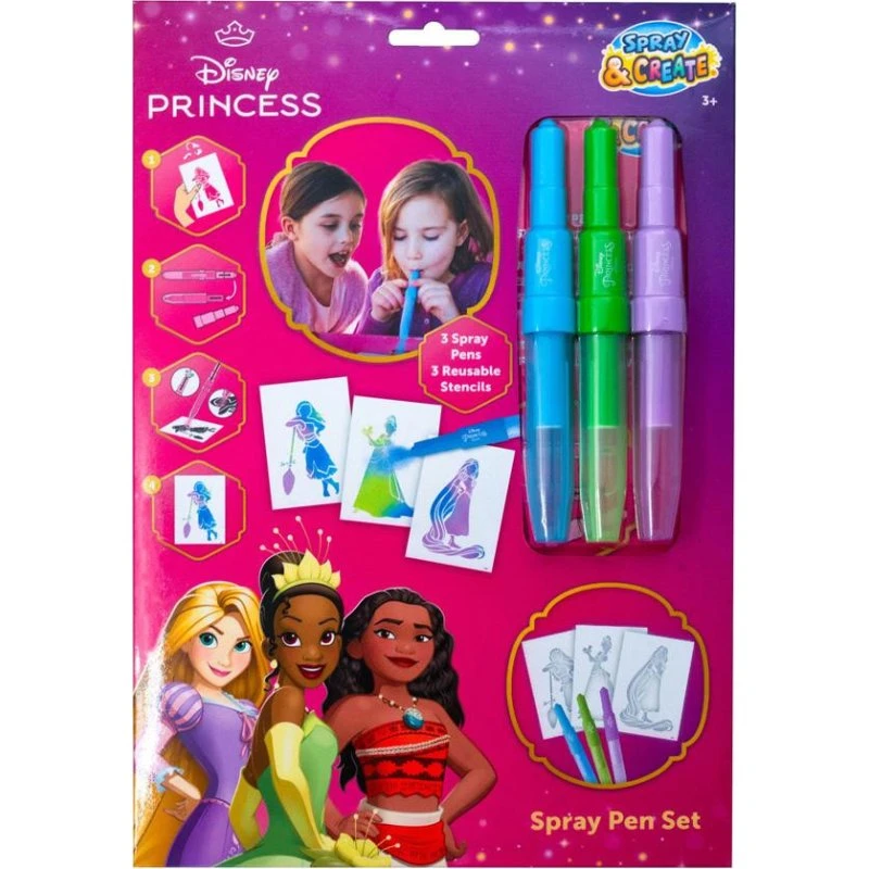 Canenco Disney Princess Blow Pen Set
