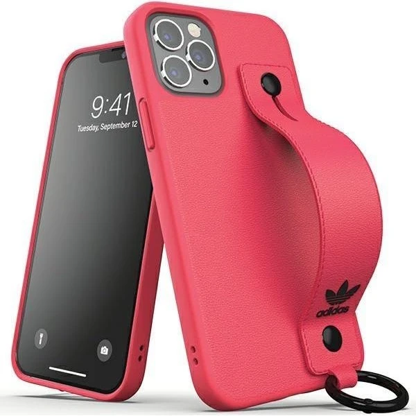 Adidas OR Hand Strap Case til iPhone 12 / 12 Pro - Pink