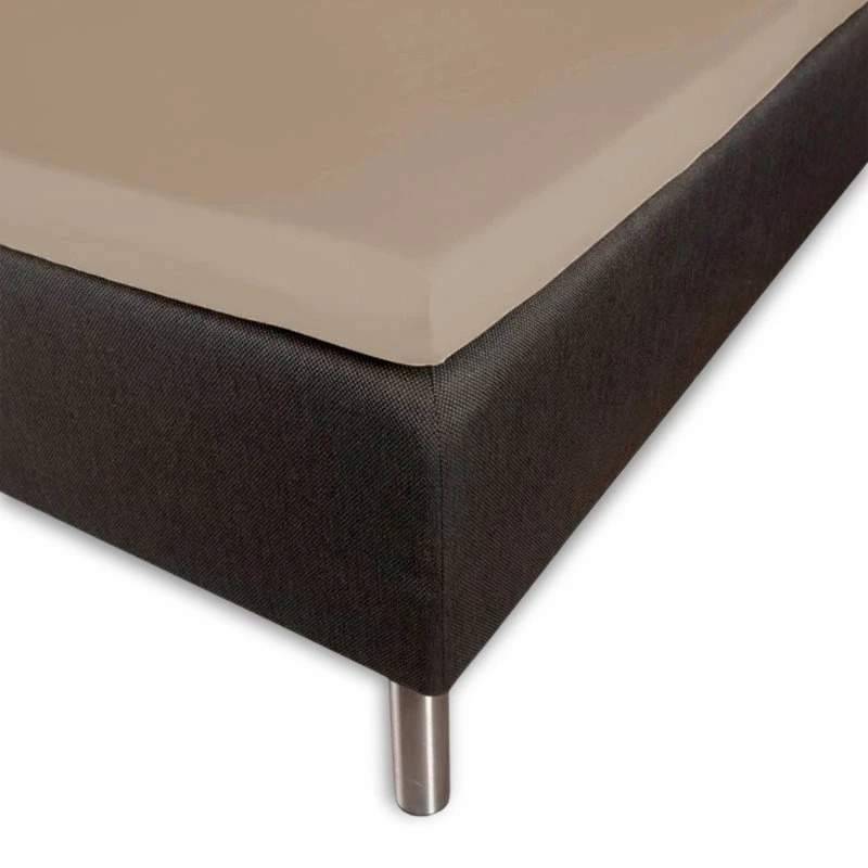 Bambus kuvertlagen 180x200x8 cm – Sand (100% bambus)