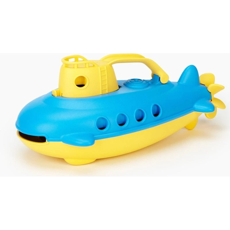 Green Toys U-båd Badelegetøj - Gul kabine