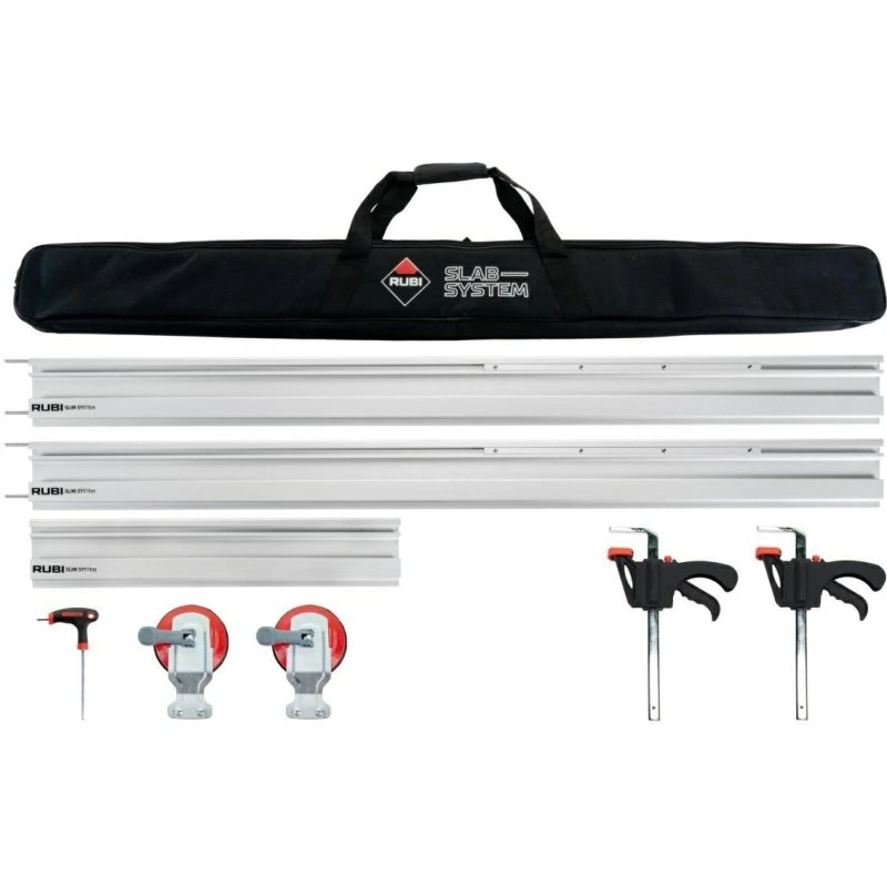 RUBI TC-125 G2 Styreskinner med klemmer