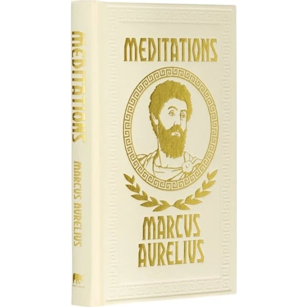 Meditations af Marcus Aurelius - Luksus Hardback med Guld