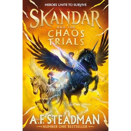 Skandar and the Chaos Trials - A. F. Steadman (Bog)