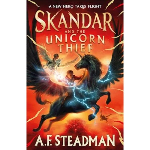 Skandar and the Unicorn Thief - A. F. Steadman (Bog)