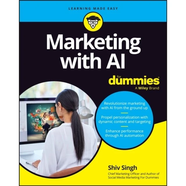 Marketing With AI For Dummies - Shiv Singh (Bog)
