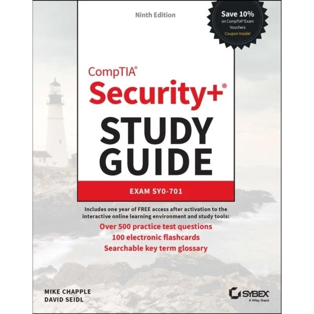 CompTIA Security+ Study Guide SY0-701 med 500+ spørgsmål