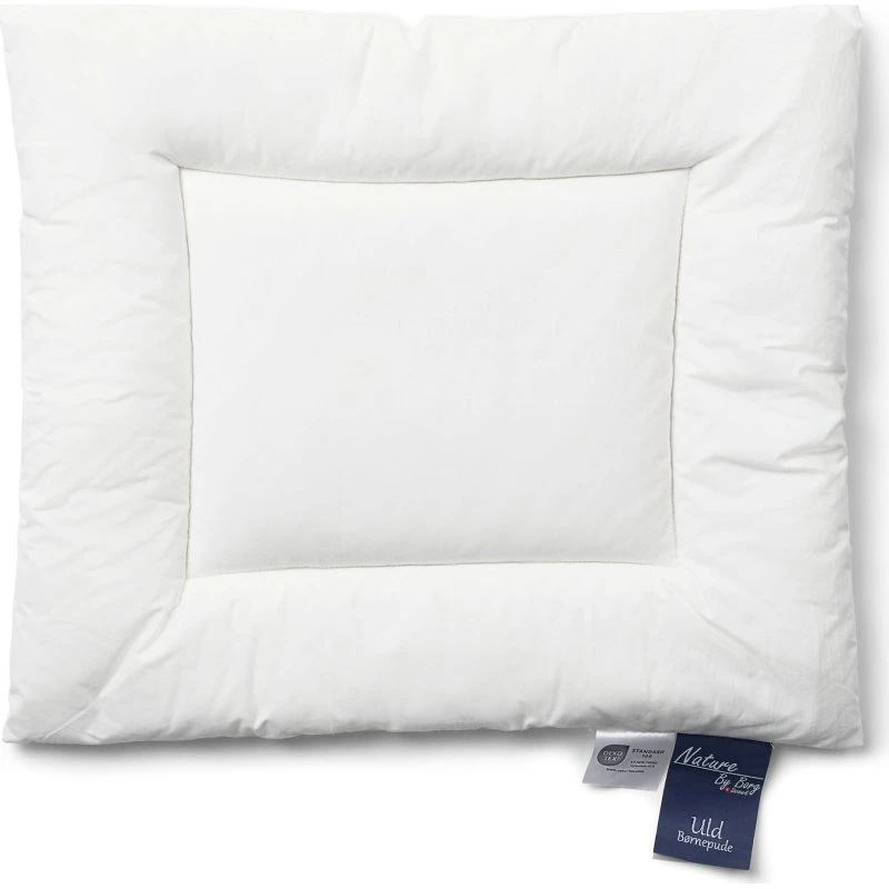 Nature By Borg Baby hovedpude 40x45 cm - Uld & hulfibre