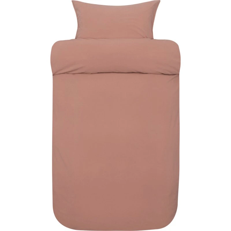 HØIE Frøya økologisk sengetøj 140x220 cm - rosa