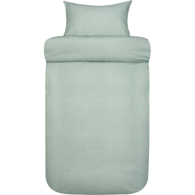 Høie Frans sengesæt 140x200 cm – Grøn tern