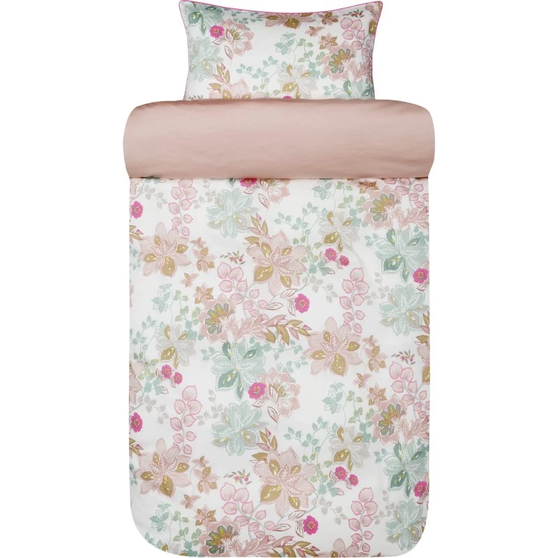 Høie Cassandra Satin sengetøj 140x220 cm - Warm Pink