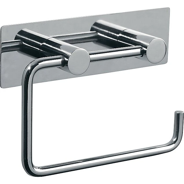 Pressalit Toiletpapirholder med bagplade, rustfrit stål