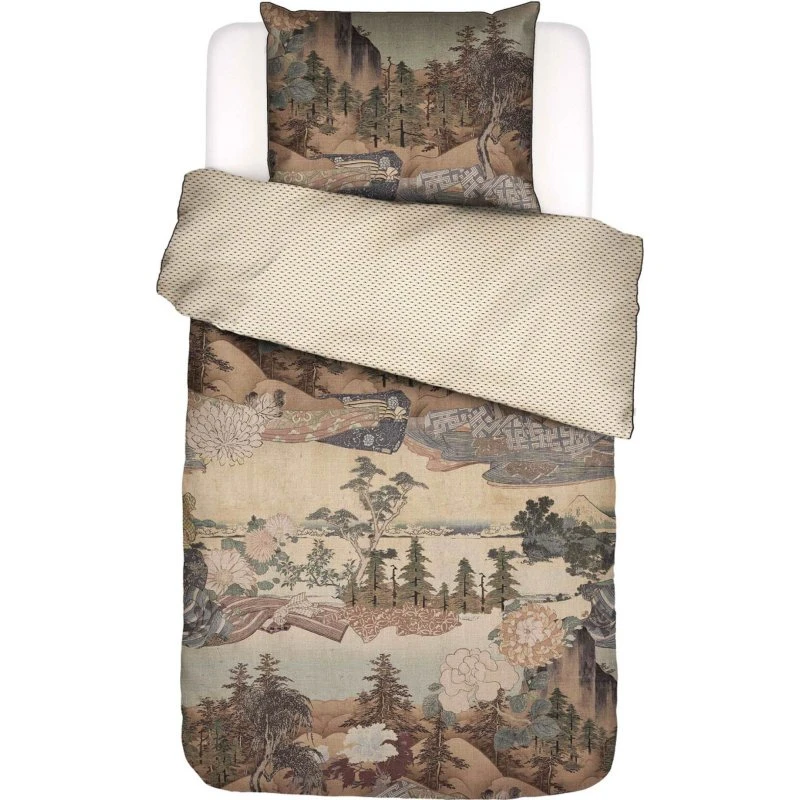 Essenza Carice Multi 100% bomuldssatin sengesæt 140x200