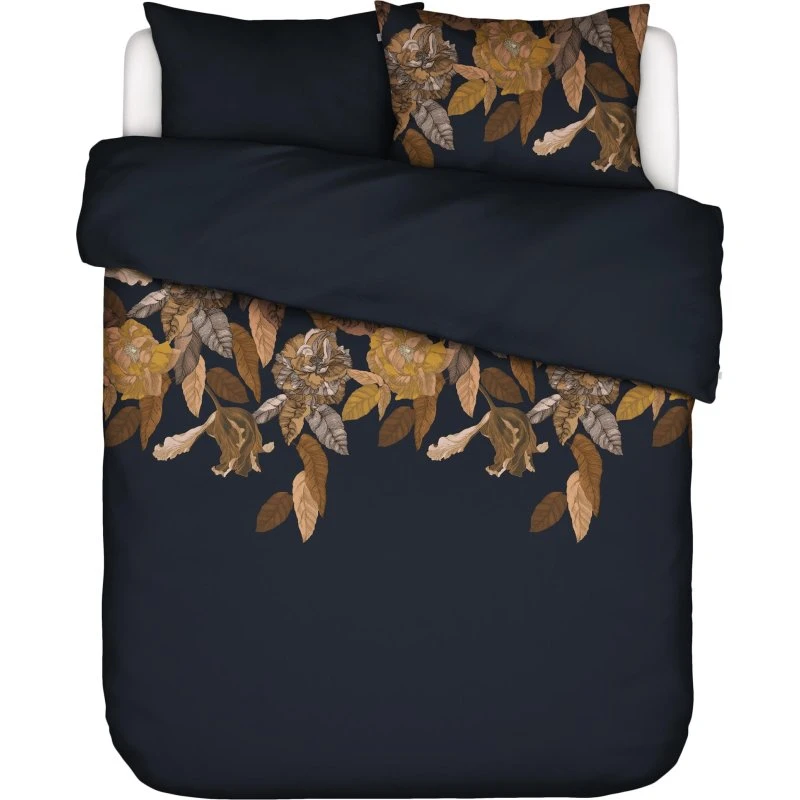 Essenza Night Blue dobbeltsengetøj 200x200 cm - bomuldssatin