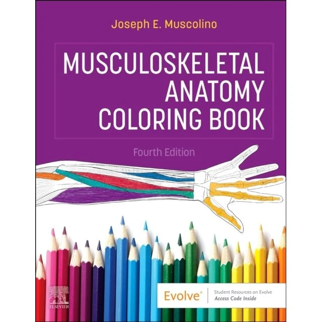 Musculoskeletal Anatomy Coloring Book, 4. udgave - Joseph E. Muscolino