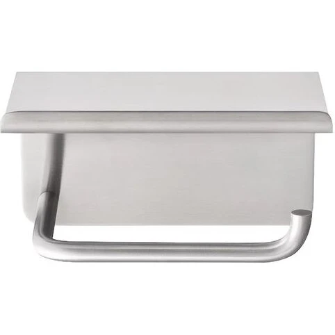 Blomus MODO toiletrulleholder i poleret rustfrit stål m. hylde