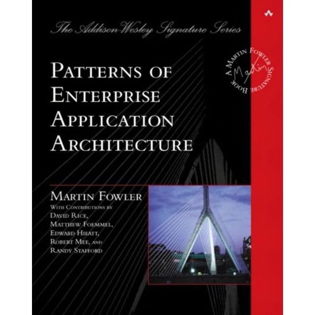 Patterns of Enterprise Application Architecture - Martin Fowler