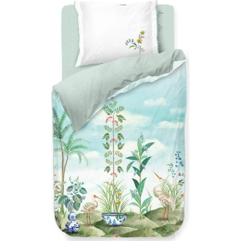 Pip Studio Jolie White sengetøj 140x200 - 100% bomuld