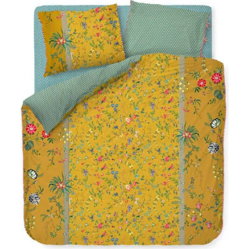 Pip Studio Petites Fleurs sengetøj 140x200 cm - Yellow
