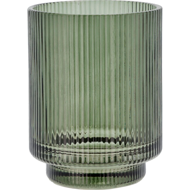 Södahl Clarity tandbørstekrus, mørkegrøn Ø8×H10,3 cm
