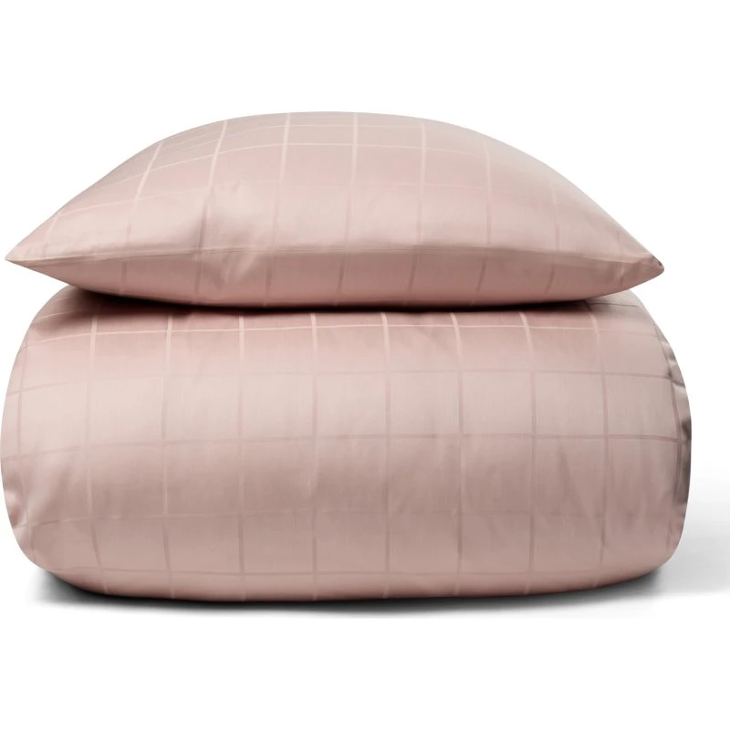 By Night sengesæt 140x220 cm i jacquard bomuldssatin (rosa)