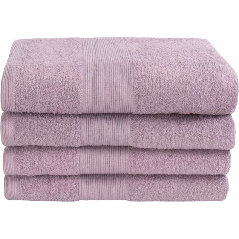 By Borg Badehåndklæde 70x140 cm – Lavendel, Valmue