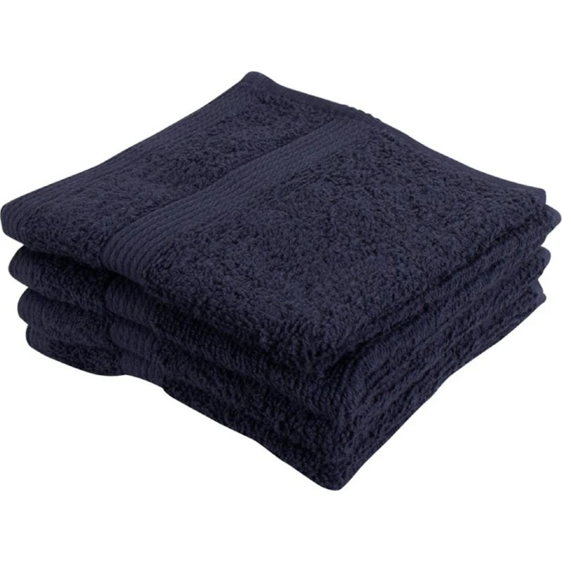 By Borg Vaskeklude 4-pak 30x30 cm - Mørkeblå (Valmue)