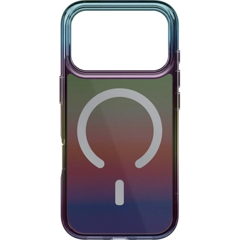 UNIQ Iridescia Magclick Cover til iPhone 17 Pro - Midnatskvarts