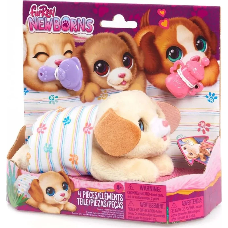 FurReal Newborns Puppy Bamse
