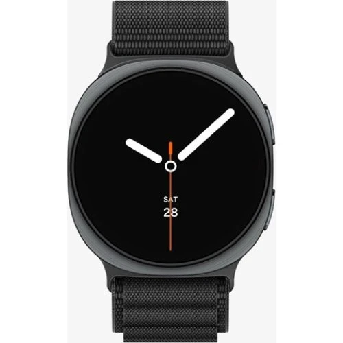 Spigen Fabric Band Sort til Samsung Galaxy Watch 9/8 (40/44/46mm)