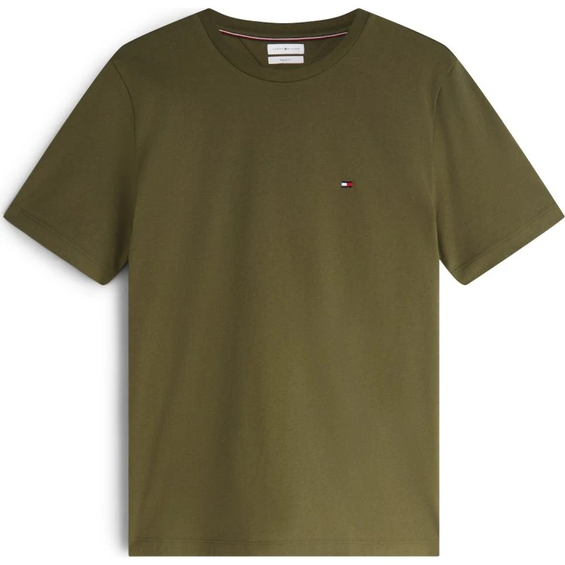 Tommy Hilfiger Ess Seasonal T-shirt i oliven