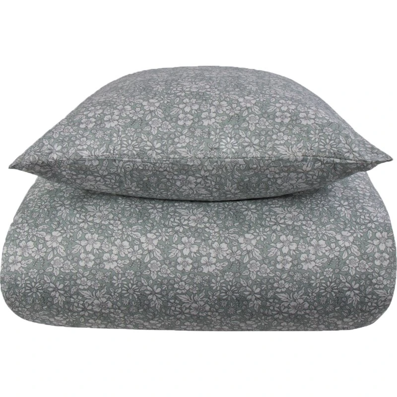 Kingsize sengetøj 240x220 cm - Bomuldssatin Small Flowers