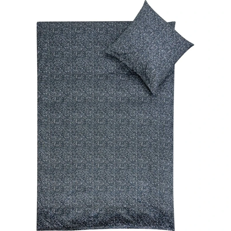 Baby sengetøj 70x100 Marble Blue – 100% bomuldssatin