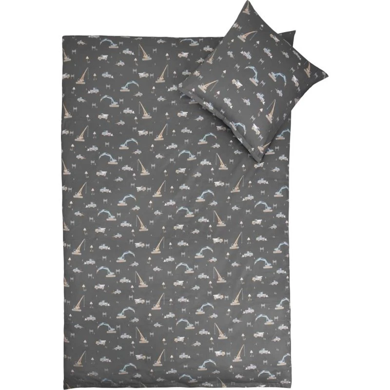 Junior sengetøj 100x140 - Construction i bomuldssatin