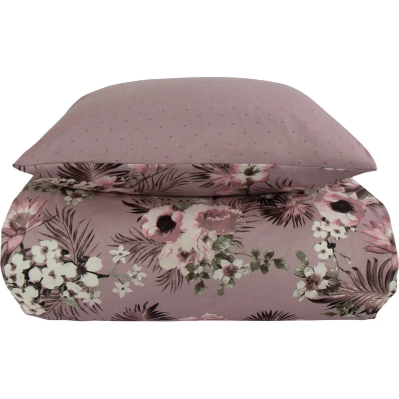 By Night King Size sengetøj 240x220 i bomuldssatin - Lavendel