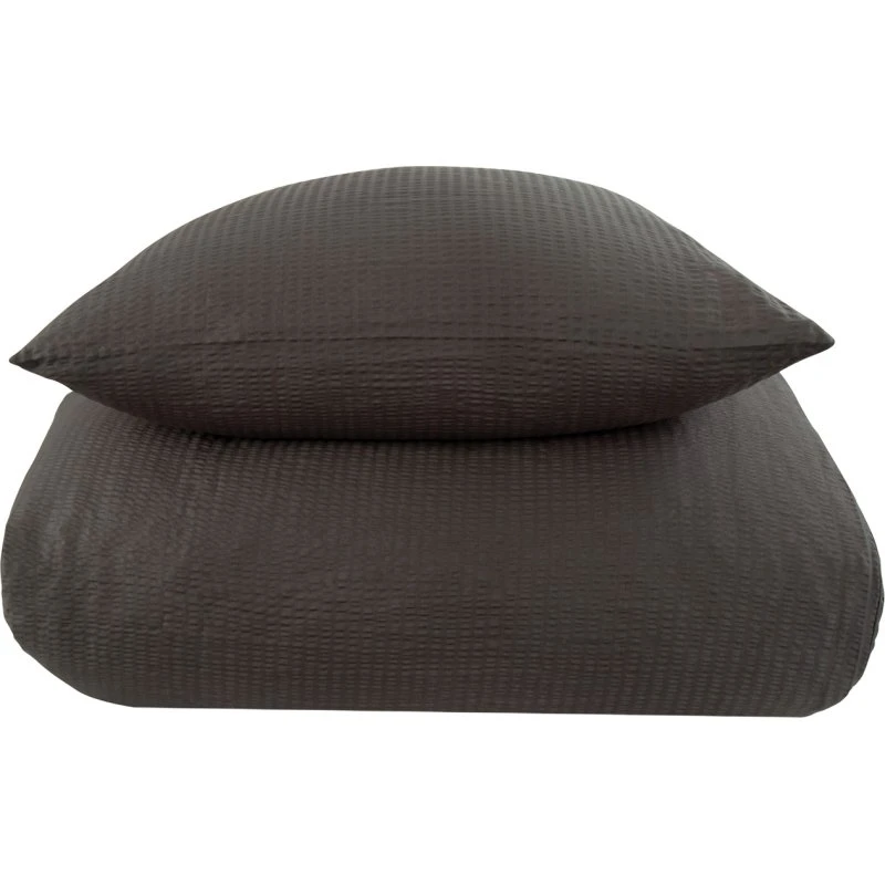 By Night Bæk & Bølge sengesæt 150x210 cm - Mørkegrå