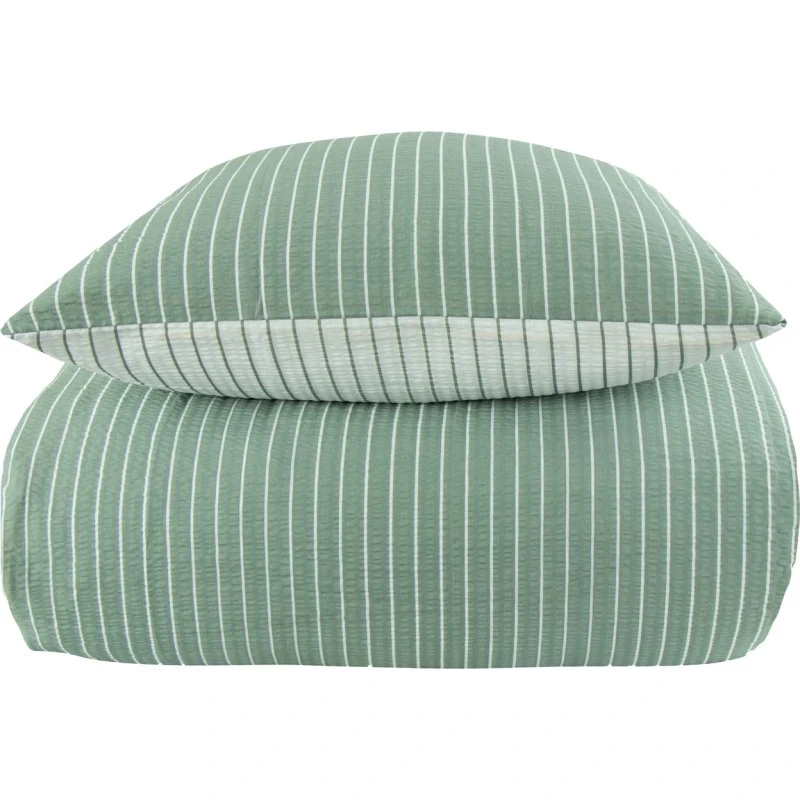 By Night Bæk & Bølge kingsize sengesæt 240x220 - Grøn